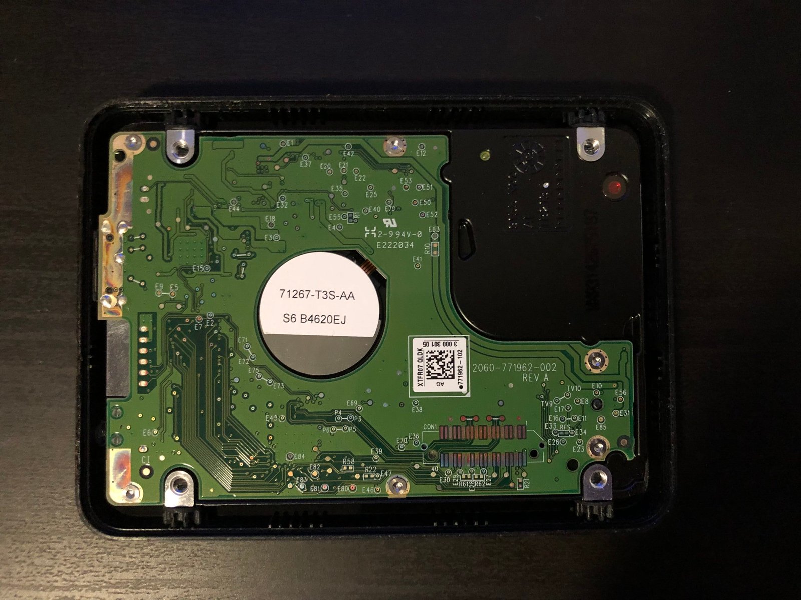 WD5000LMVW démonté Oraslab