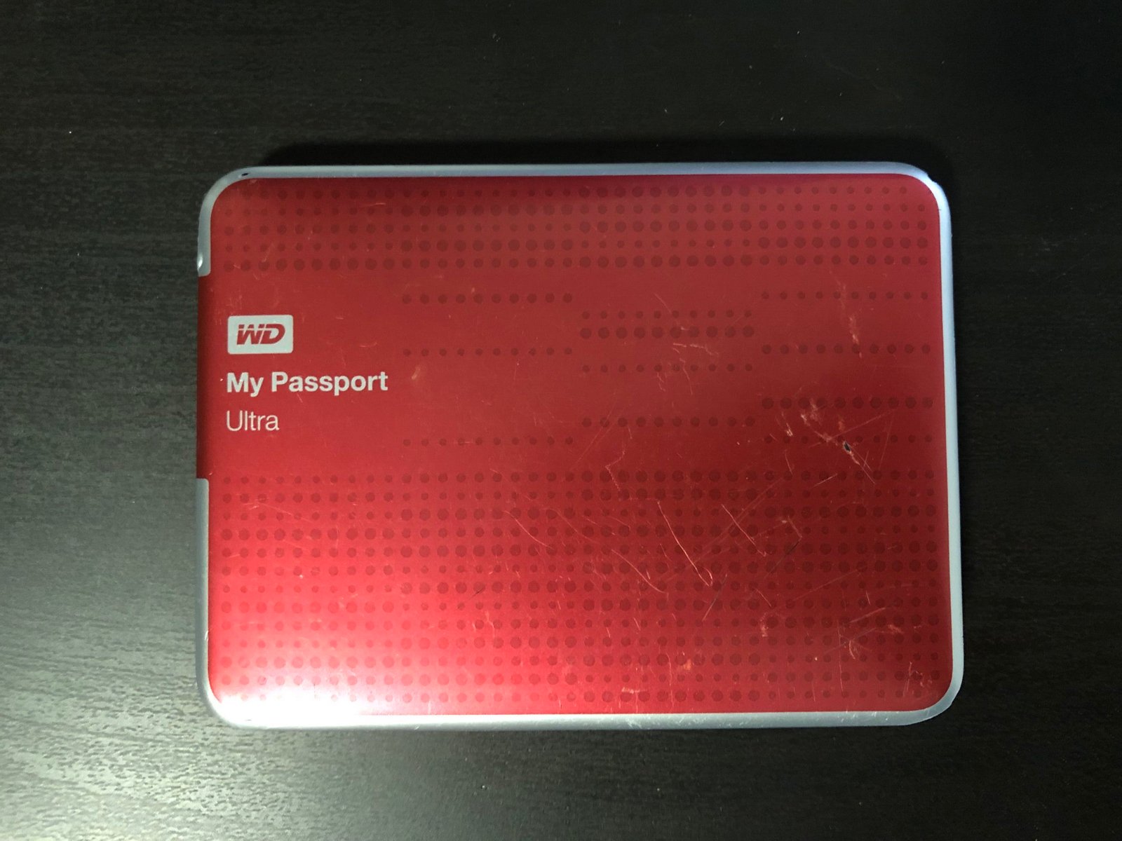 WD My Passport Ultra données perdues