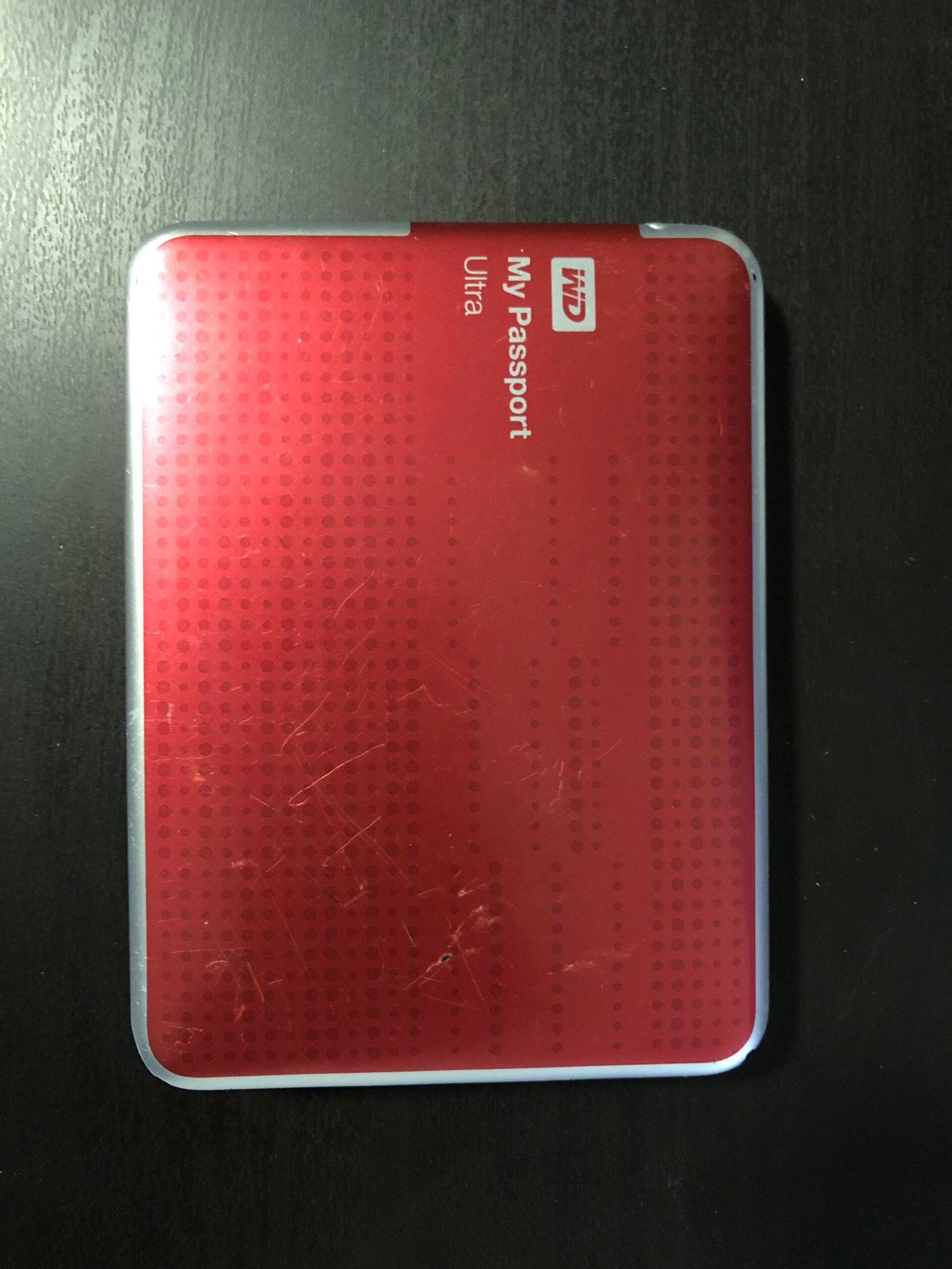 WD My Passport Ultra données perdues
