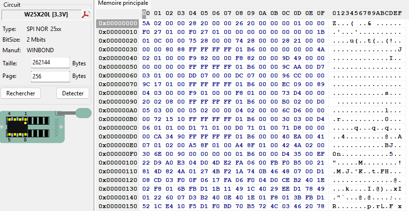 Reprogrammation EPROM WD My Passport