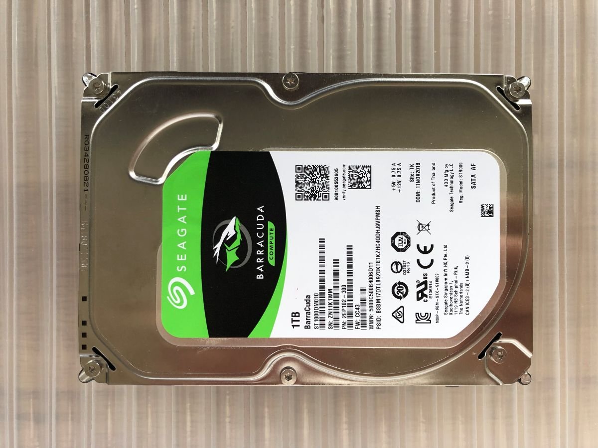 Disque dur Seagate ST1000DM100 données perdues
